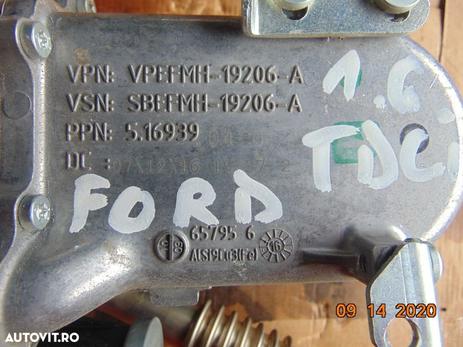 Supapa EGR Ford Kuga Mondeo Focus Fiesta Connect 1.6 euro 6 racitor ga - 2