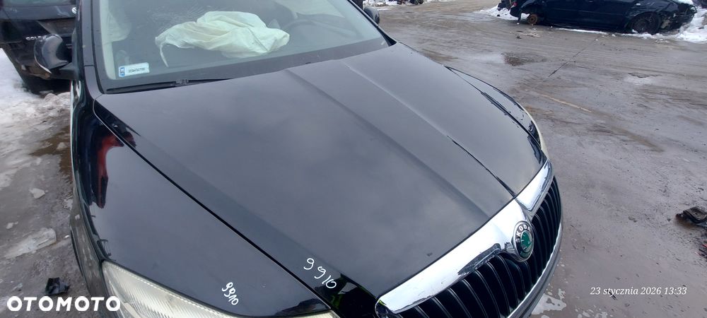 Skoda Octavia II Lift Maska Pokrywa Komory Silnika Kolor 9910 - 1