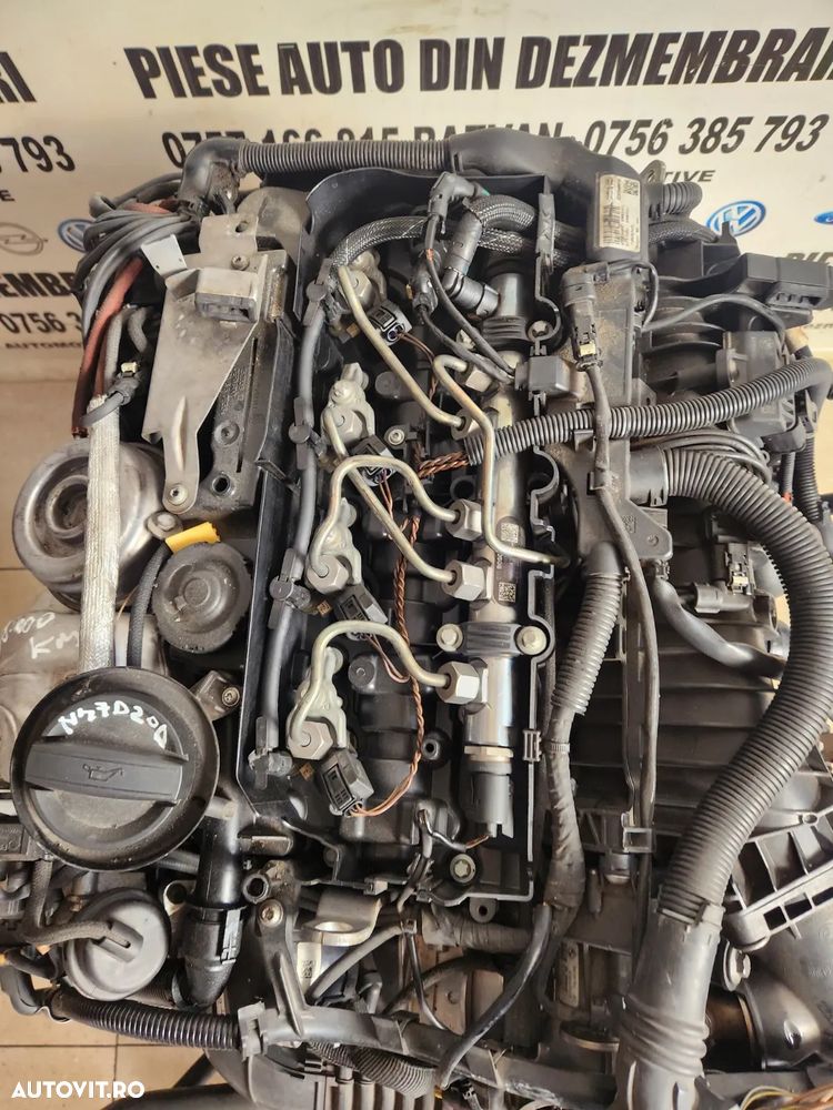 Kit Injectie Injectoare Pompa Rampa Bmw N47D20D 2.0 2.5 Diesel Bi-Turbo 98.000 Km Euro 5 X3 X4 X5 X - 1