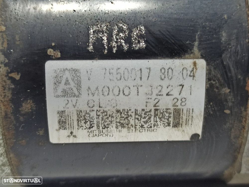 MOTOR DE ARRANQUE CITROEN C4 PICASSO MILLENIUM - 2