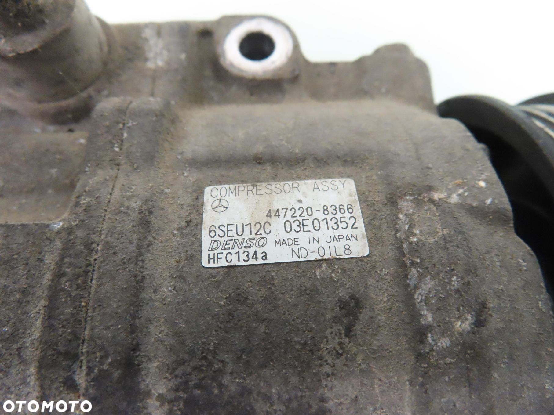 KOMPRESOR KLIMATYZACJI MERCEDES W168 A 170 CDI 4472208366 A0002307911 - 6