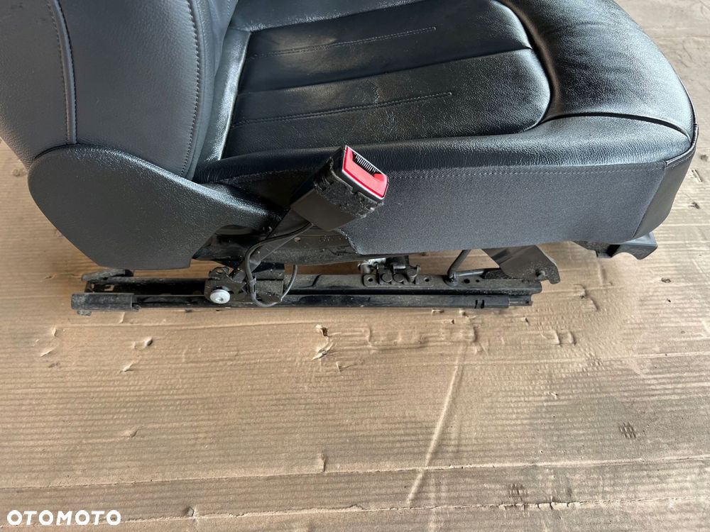 audi a6 c7 fotel lewy przód kierowcy skóra - 8