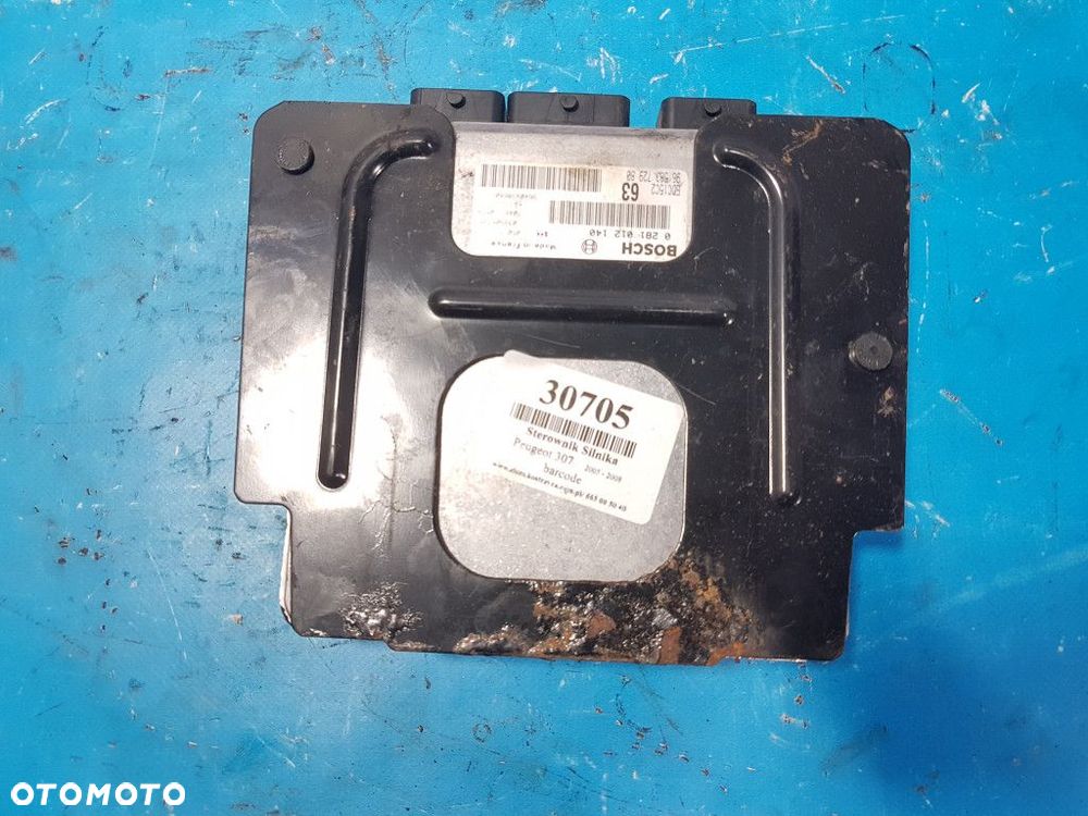 PEUGEOT 307 STEROWNIK SILNIKA 0281012140 --- - 2