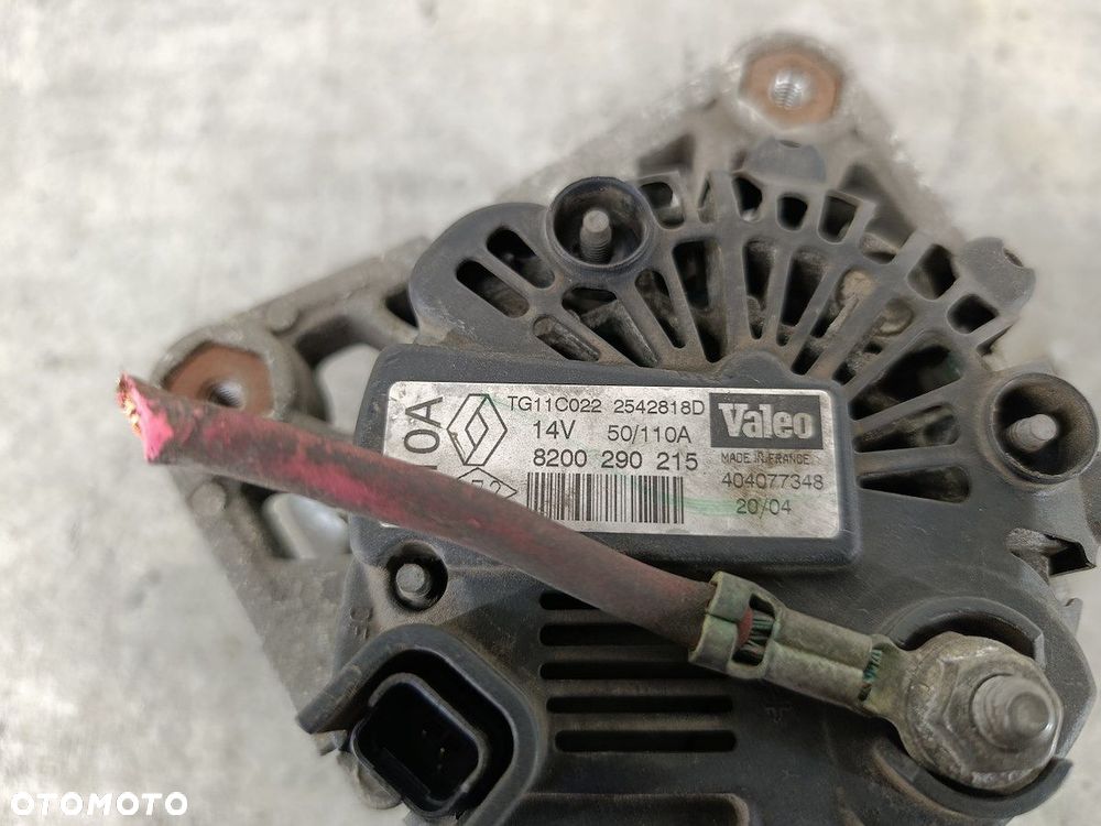 ALTERNATOR RENAULT SCENIC II 8200290215  TG11C022  BOSCH 2.0 16V - 8