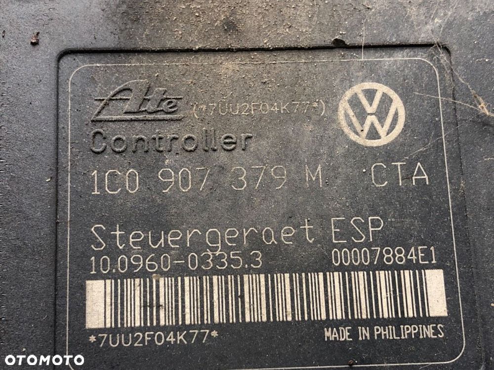 POMPA ABS - 99.00 PLN - VW GOLF IV (1J1) 1997 - 2008 1.4 16V 55 kW [75 KM] benzyna 1997 - 2004 - 4