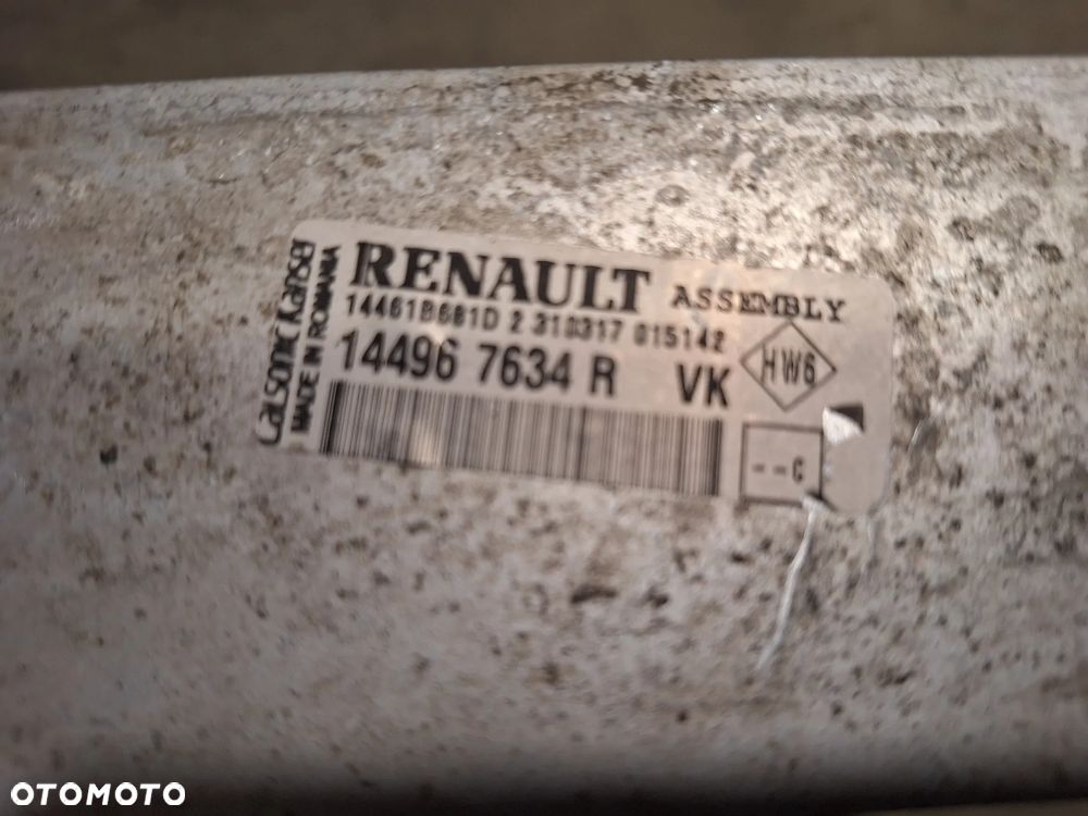 Chłodnica intercooler Renault 144965154R - 3