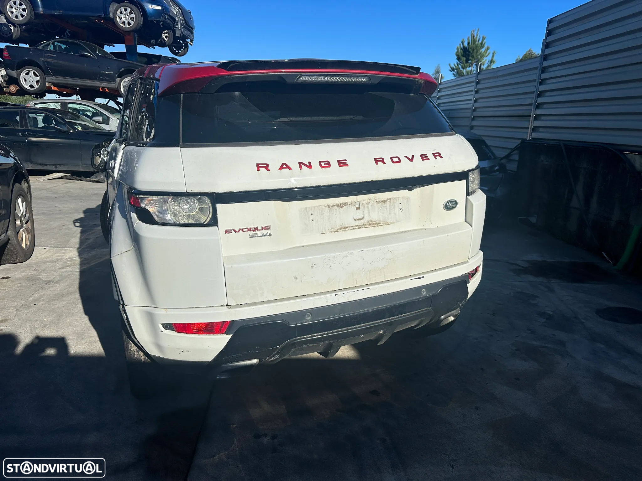 LAND ROVER RANGE ROVER EVOQUE 2.2 SD4 190 CV DE 2016 PARA PEÇAS - 2