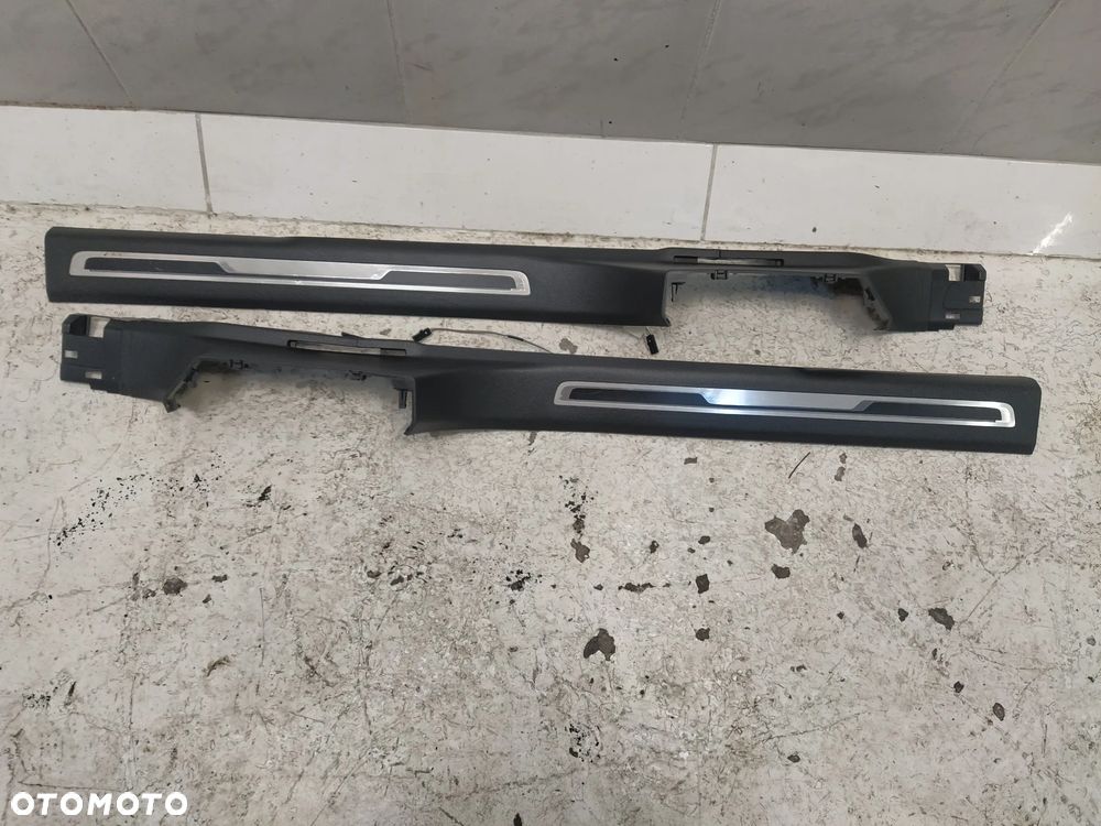 VW TIGUAN 2 II PODŚWIETLANA LISTWA LISTWY PROGOWE PROGU ORYGINAŁ - 2