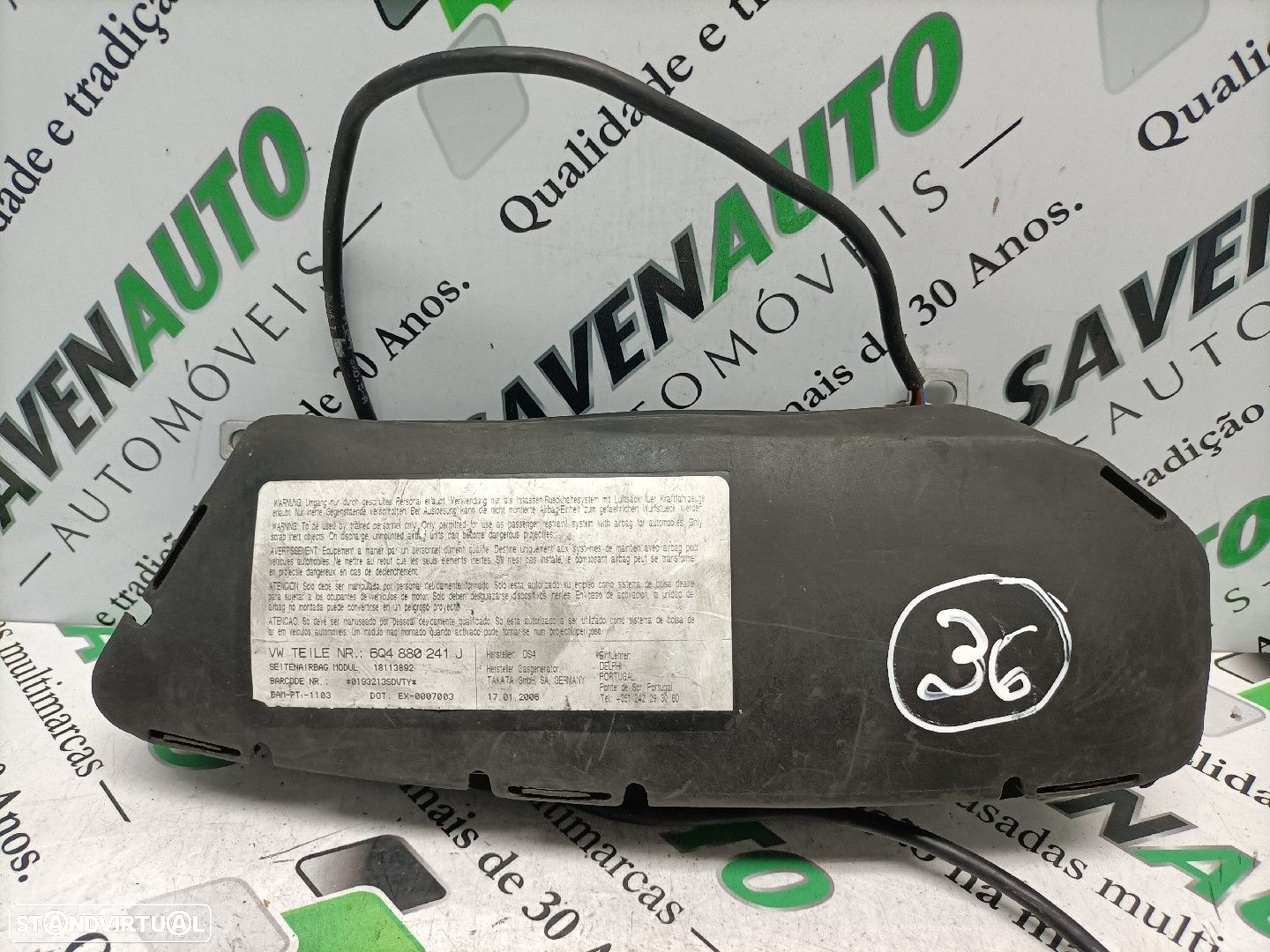 Airbag Banco  Volkswagen Polo (9N_) - 2
