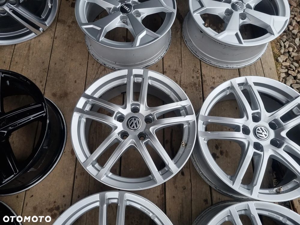 VW TIGUAN,PASSAT, AUDI A4,SKODA KAROQ,SEAT TARRACO 7X17 ET40 5X112 bdb stan - 5