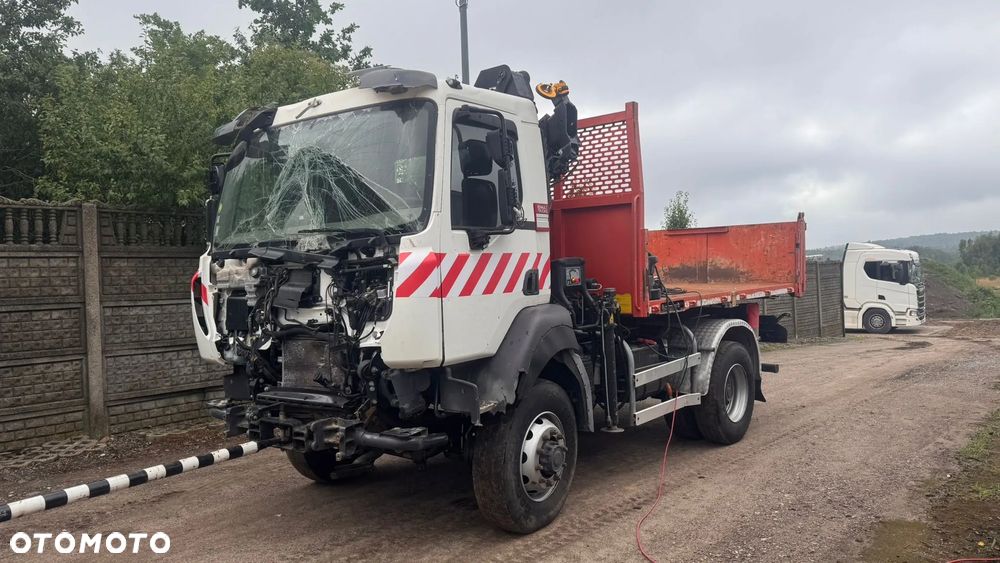 Renault D 16 / 4X4 / WYWROTKA + HDS AHIAB 111 BS-2 HIDUO / MAX UDŹWIG 4650 KG / STEROWANIE RADIOWE / - 12