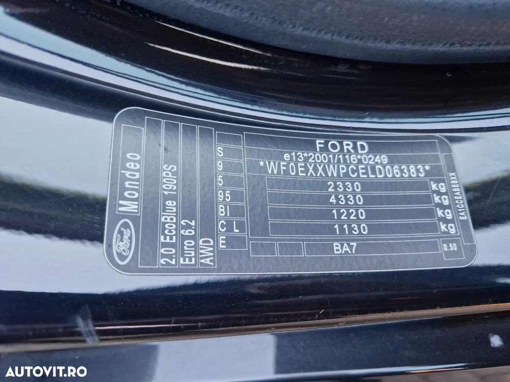 Ford Mondeo 2.0 TDCi Aut. Titanium - 36