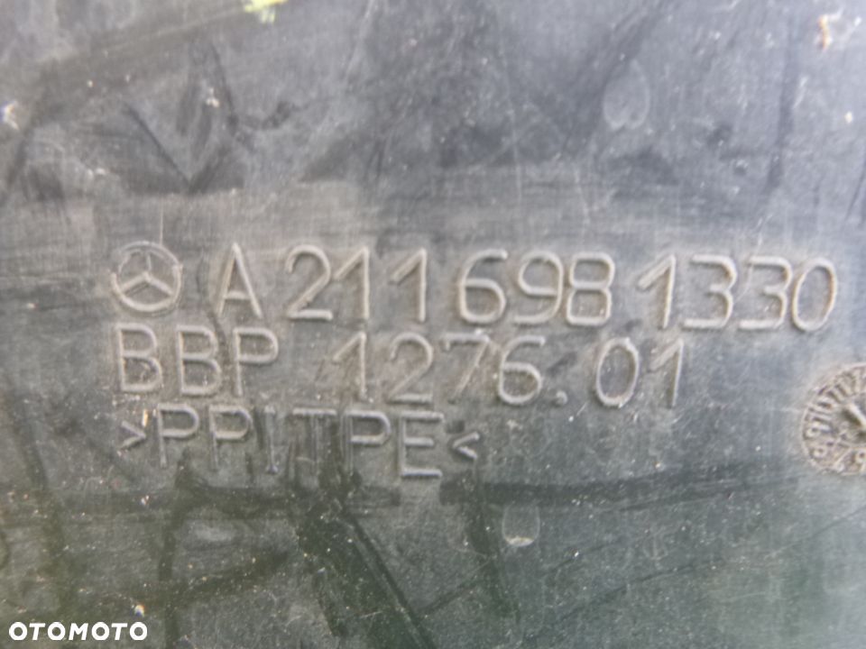 NADKOLE E-KLASA A211 LEWA PRZÓD PRAWA A2116981330   A2116981430 - 3