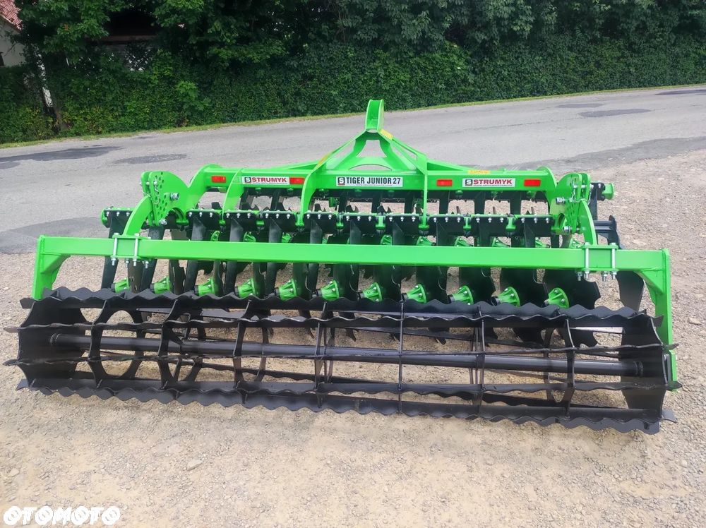 Brona Talerzowa Lekka TIGER JUNIOR Talerzówka Fi 510 Wał Rurowy Strunowy Daszkowy Packera piasta bezobsługowa / obsługowa - 6