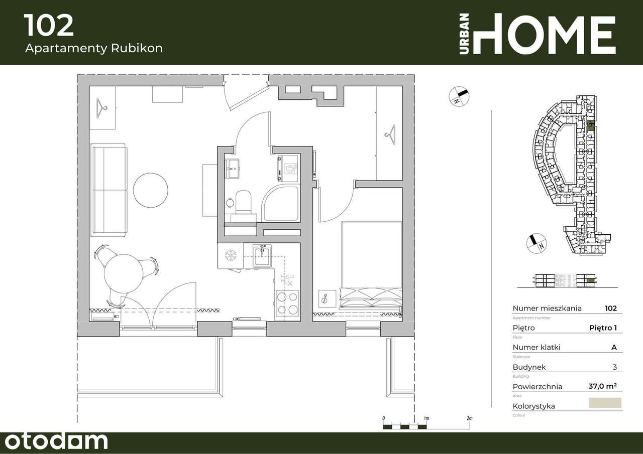 WŁOCHY, Apartament 2-pokojowy | Zwierzaki OK | BEZ Prowizji