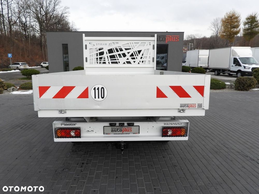 Renault MASTER SKRZYNIA PODWÓJNA KABINA DOKA 6 MIEJSC TEMPOMAT NAWIGACJA LEDY KLIMATYZACJA  150KM - 11