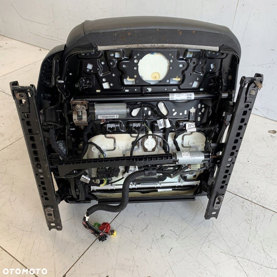 Siedzenie prawe przód SKÓRA fotel elektrycznie suwan AUDI A4 B9 8W LIFT 22r - 10