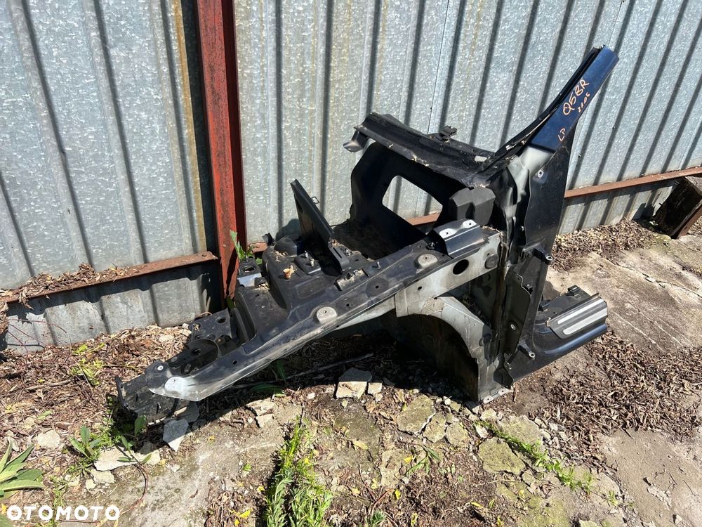 audi q5 8r ćwiartka próg podłużnica słupek lewy przód strefa zgniotu - 2