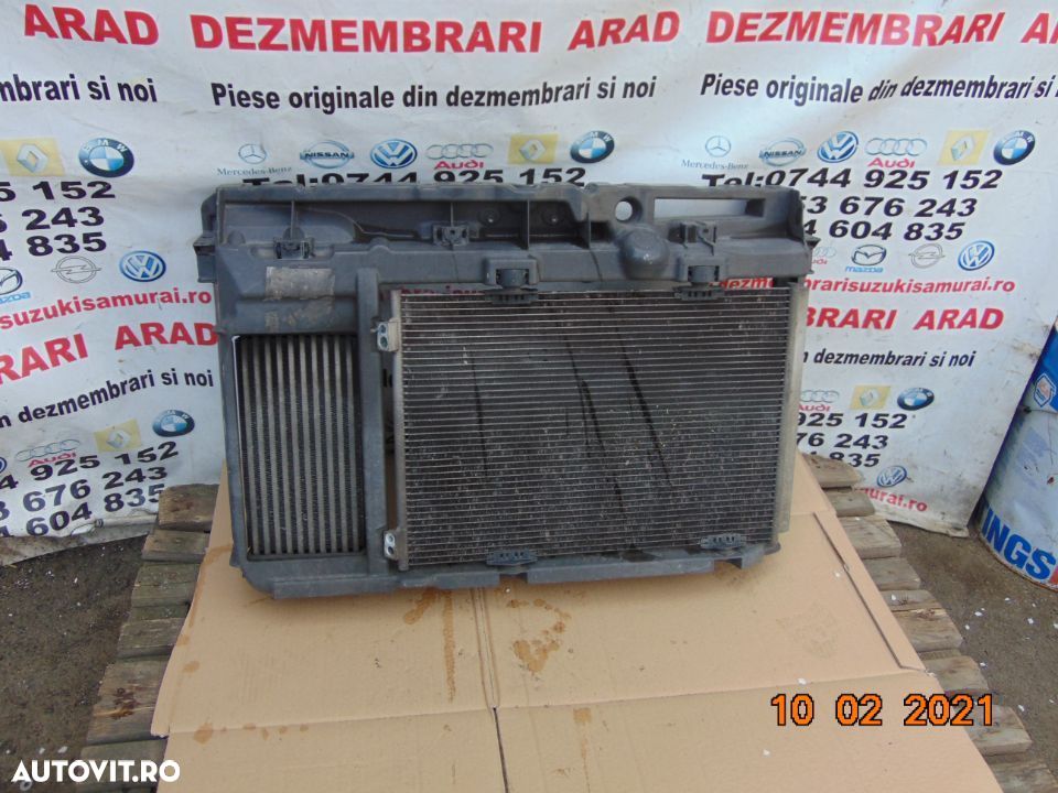 Radiator Citroen c3 picasso 1.6hdi radiatoare apa clima intercooler ventilator racire - 1