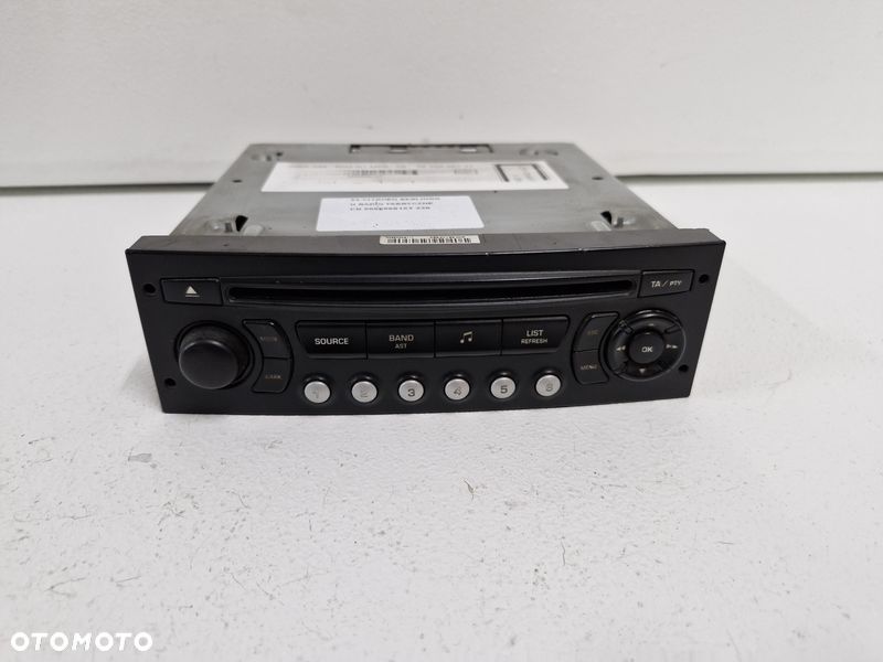 citroen berlingo ii radio fabryczne cd 96669681xt - 1