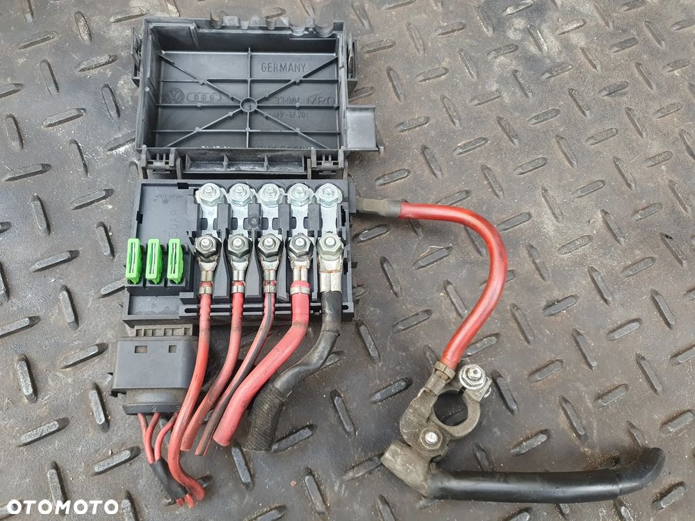 SKRZYNKA BEZPIECZNIKÓW 1J0937550AB VW AUDI SEAT SKODA GOLF IV BORA LUPO POSIADAM 3 SZT - 5