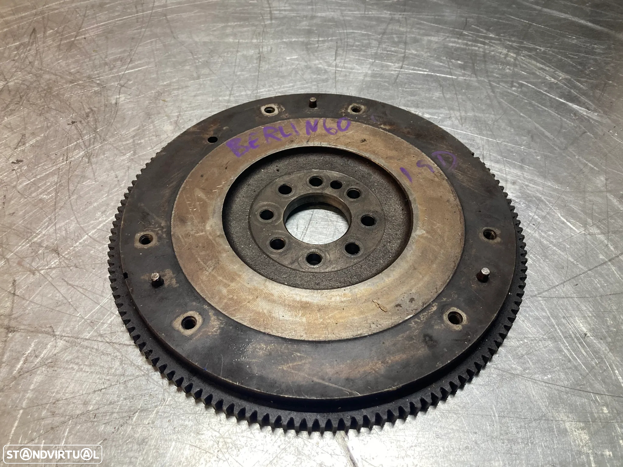 VOLANTE DO MOTOR PEUGEOT CITROEN 1.9TD 1.9D 9603538080 9350260210 - 4