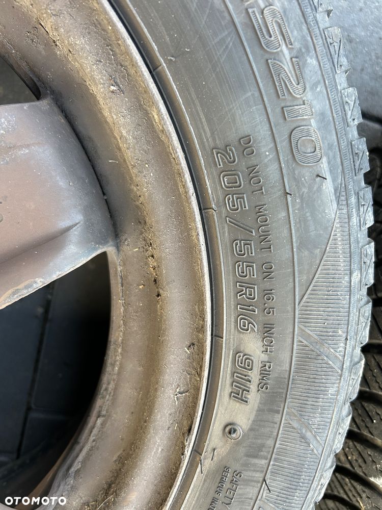 Kola zimowe Opel 5x110 ET39 205/55/16 FALKEN 2024 8mm - 7