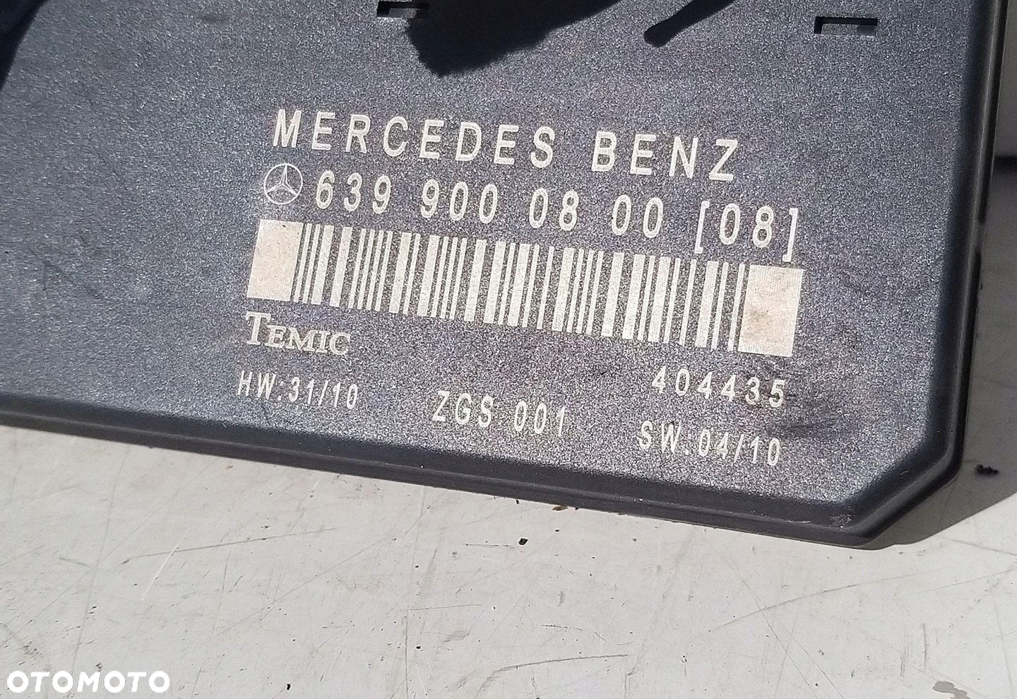Mercedes Vito W639 Skrzynka Bezpieczników MODUŁ SAM A6399000800 - 3
