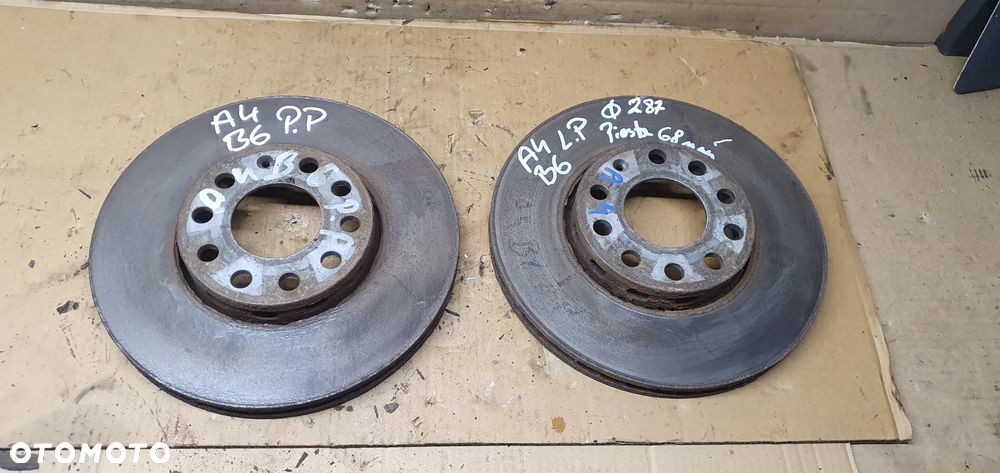 Tarcze hamulcowe przód przednie Audi A4 B6 - 1