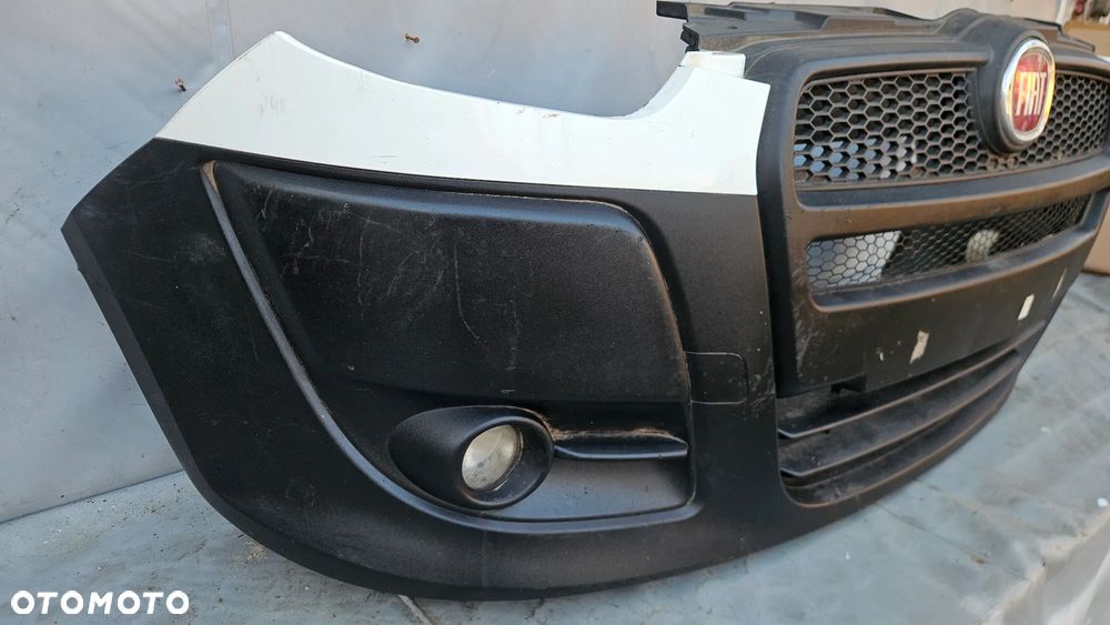 FIAT DOBLO 2 II ZDERZAK PRZEDNI PRZÓD GRILL HALOGENY 735455570 - 3