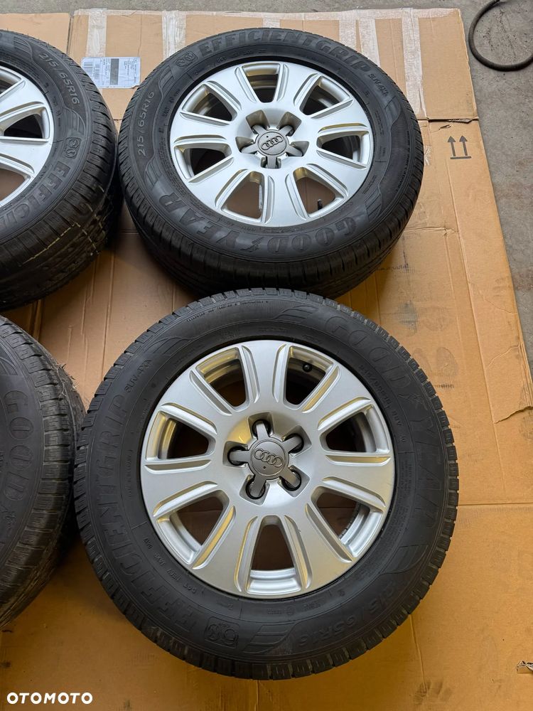 Alufelgi z oponami alusy 215/65 5X112 6.5J R16 ET33 Audi Q3 8U0601025 - 2