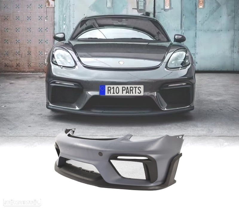 KIT CARROÇARIA PORSCHE CAYMAN 718 17-23 LOOK GT4 CARBONO - 5