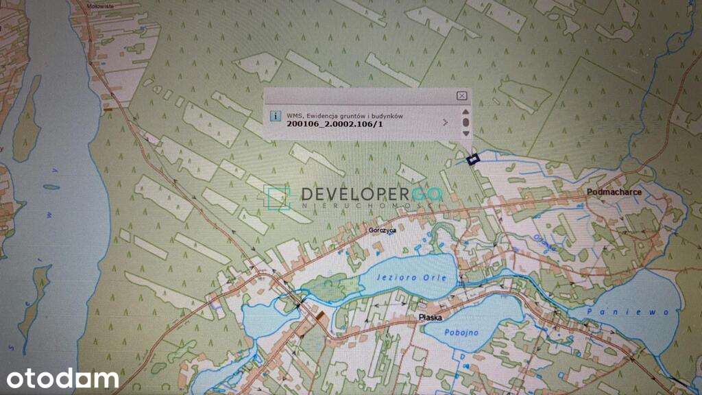 Działka Budowlana 5300 m² w lesie, blisko jezior. - Pełny obrazek: 3/9