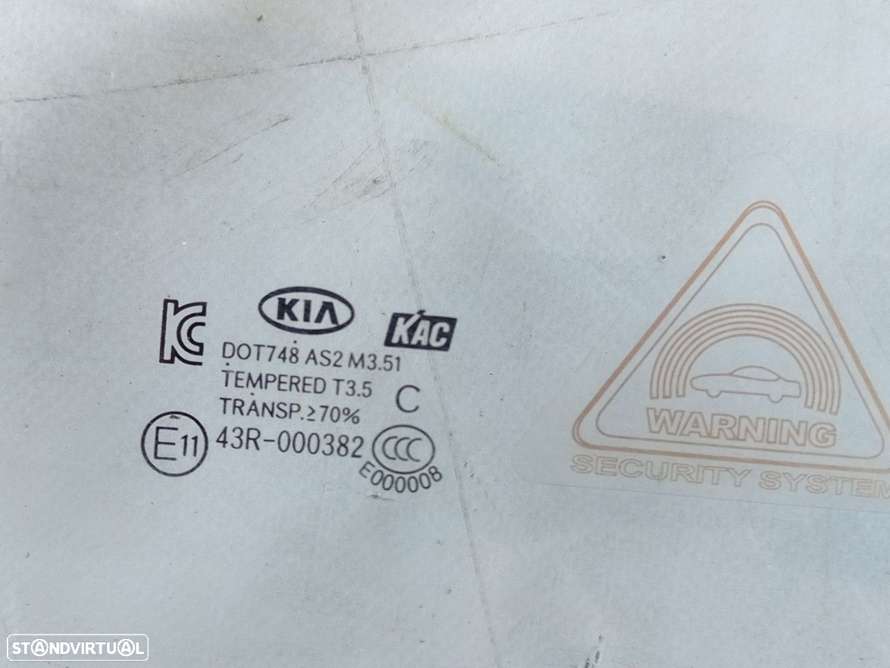 Vidro porta frente direita KIA Rio III (UB) - 2