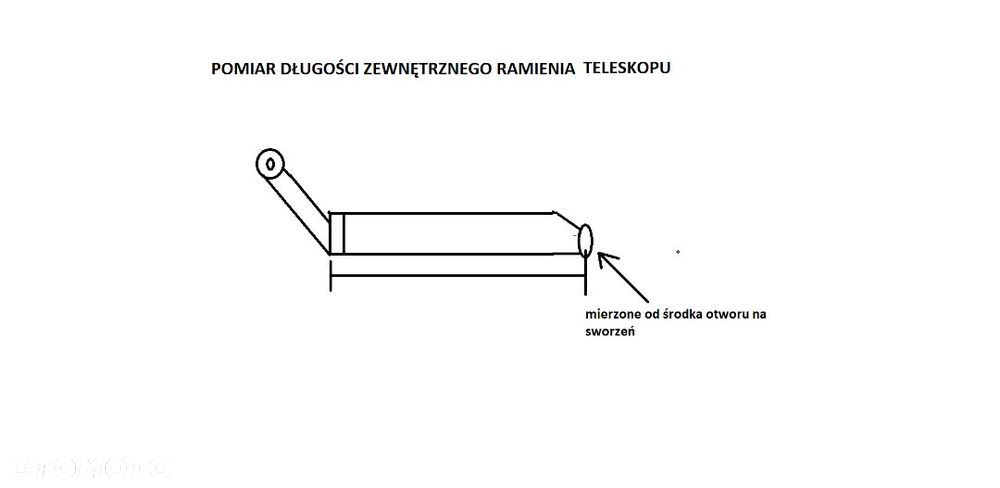 RAMIE TELESKOP MERLO 40.7  DŁ. 378 CM - 8