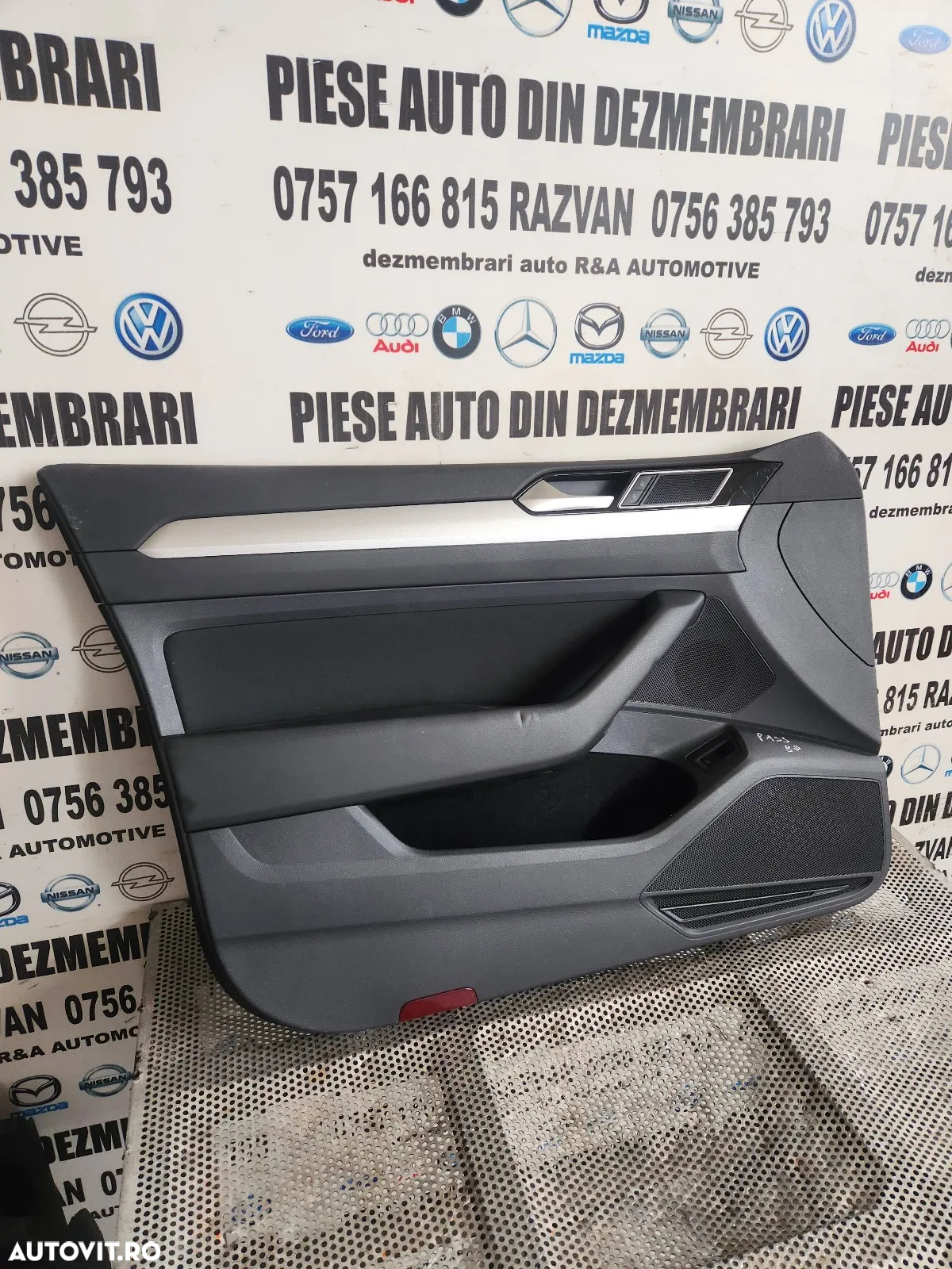 Fata Tapiterie Usa Cu Butoane Geamuri Electrice Stanga Fata Vw Passat B8 - Dezmembrez Arad - 4