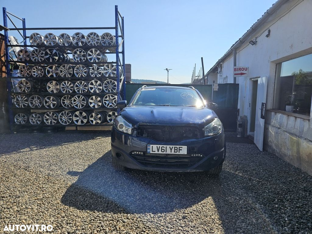 Bara fata Nissan Qashqai Facelift 2010 - 2013 ALBASTRU BW9 (983) model cu spalatoare far ... - 16