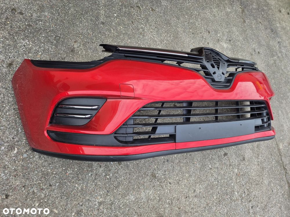 Renault Clio IV 4 lifting 16- zderzak przedni grill kratka NNP Rouge Flamme