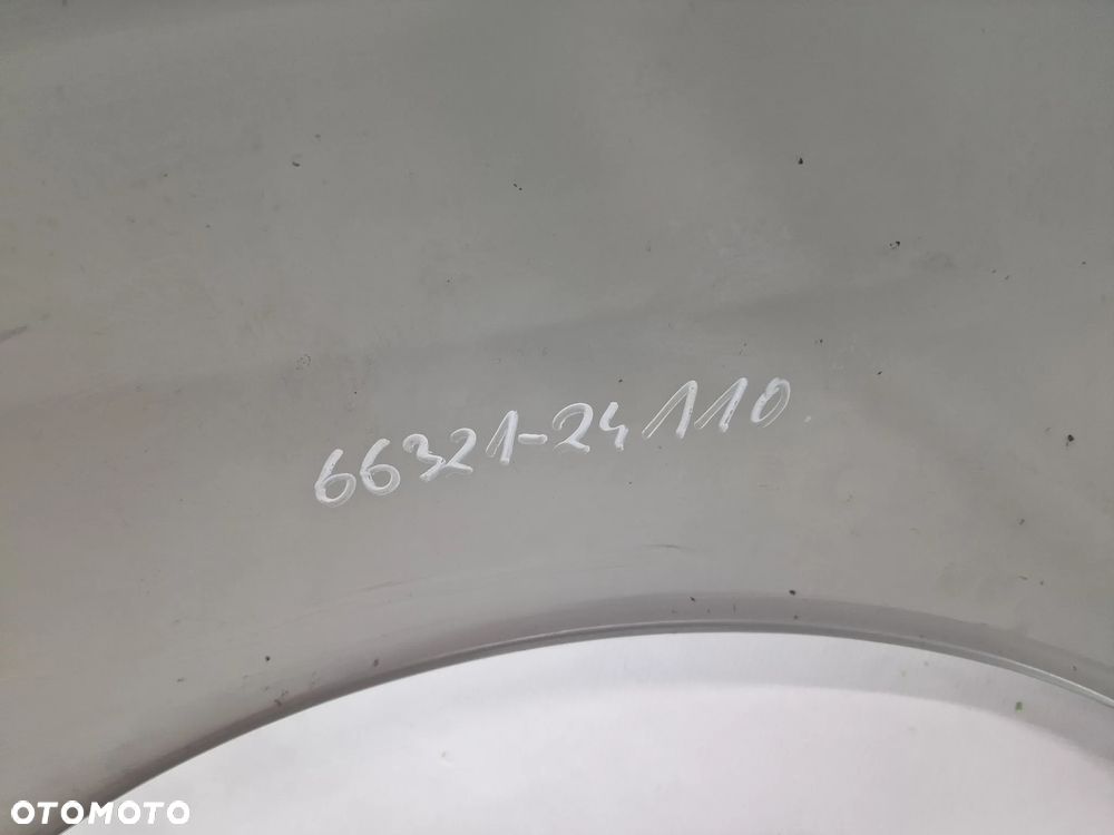 HYUNDAI PONY / EXCEL 92-95 PRAWY BŁOTNIK PRZEDNI PRZÓD , NOWY ORYGINALNY , 66321-24110 , 6632124110 , NR AUKCJI BŁ85 - 12