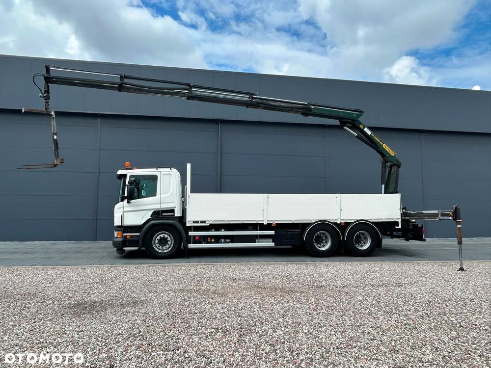 Scania P450 6x4 HDS Palfinger PK18002-EH + sterowanie radiowe **Bez EGR**Niski przebieg**Sprowadzony**Super stan** - 5