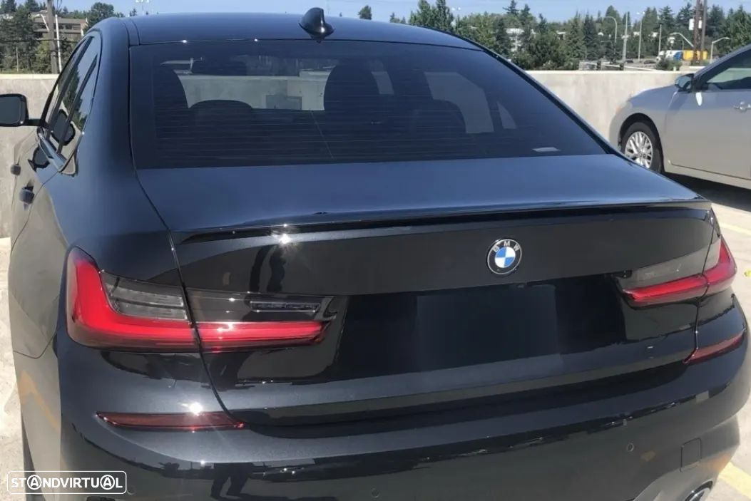 Aileron Mala BMW Novo Série 3 G20 Preto Brilho - 2