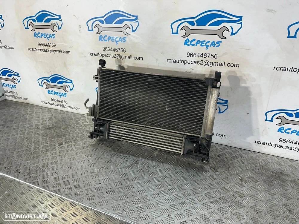 Conjunto Radiadores Agua Intercooler Original Opel Corsa D Z13DTJ 1.3 CDTi Diesel - 2