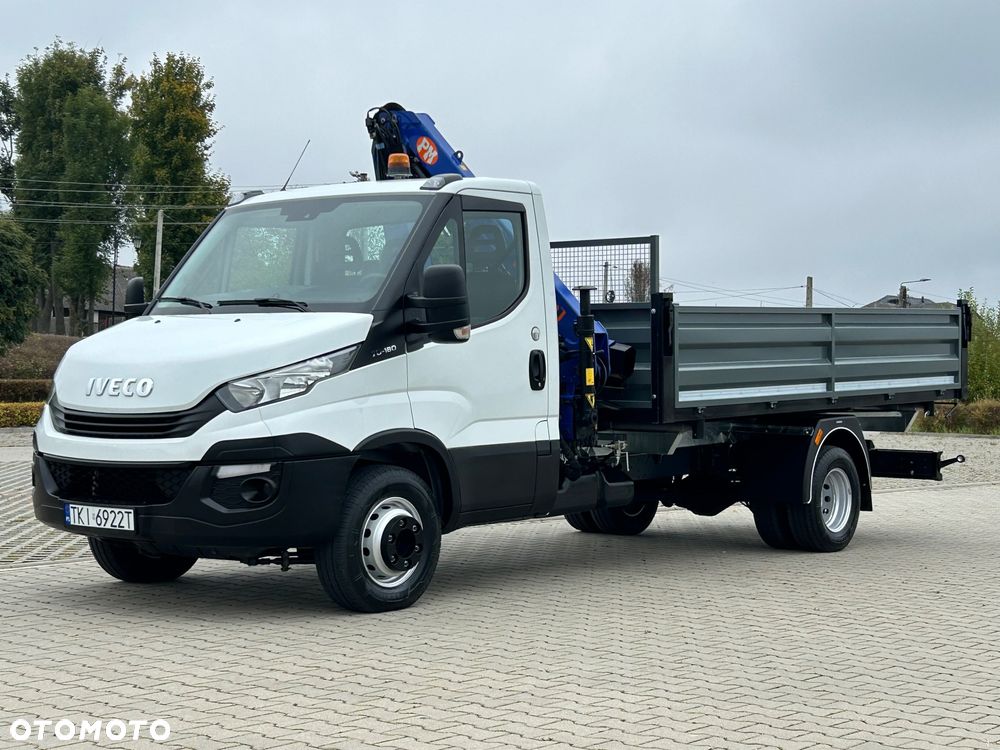 Iveco DAILY 72-180 3.0 HPI 180KM * HDS PM 6.5 * 2800 Udźwig * 82 Tyś km* Wywrotka 3 Stronna *Blokada Mostu - 3