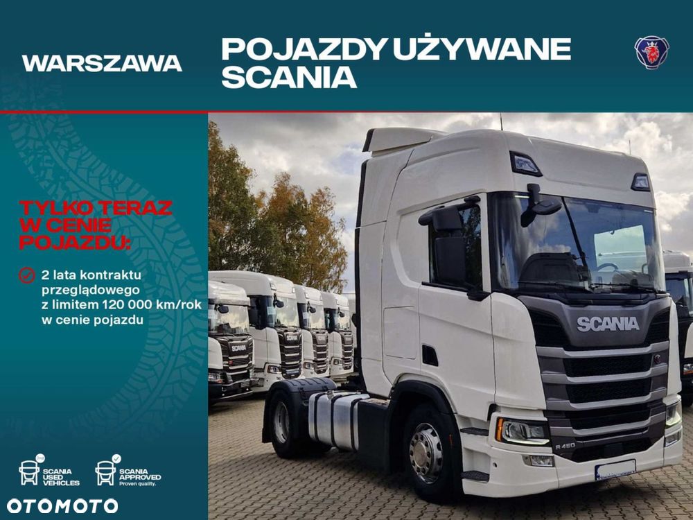 Scania R450A4x2NA 4 PODUSZKI - 1