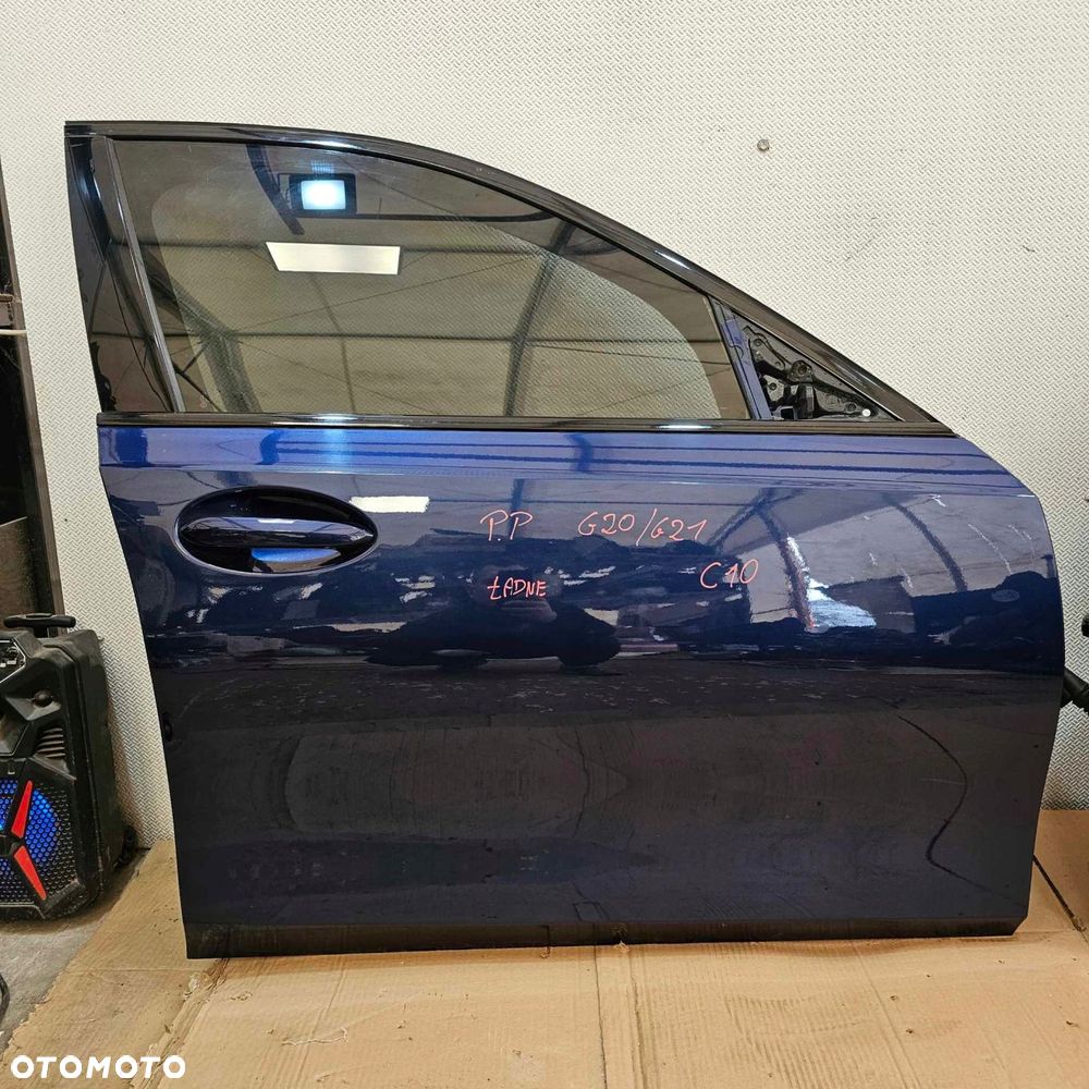 bmw 3 g20 g21 drzwi przednie przód prawe kompletne c10 - 4