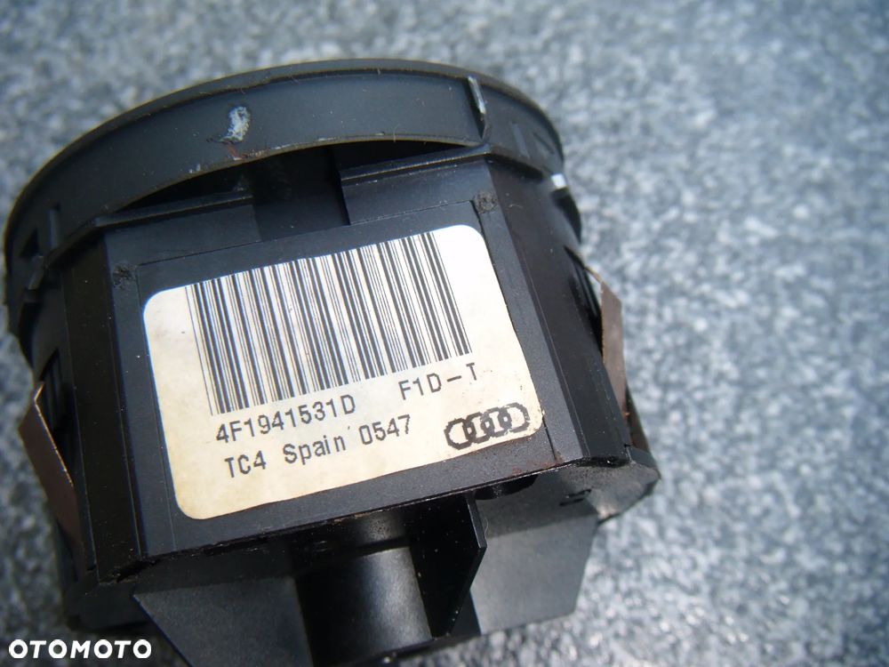 audi a6 c6 07r włącznik świateł  4f1941531d - 2