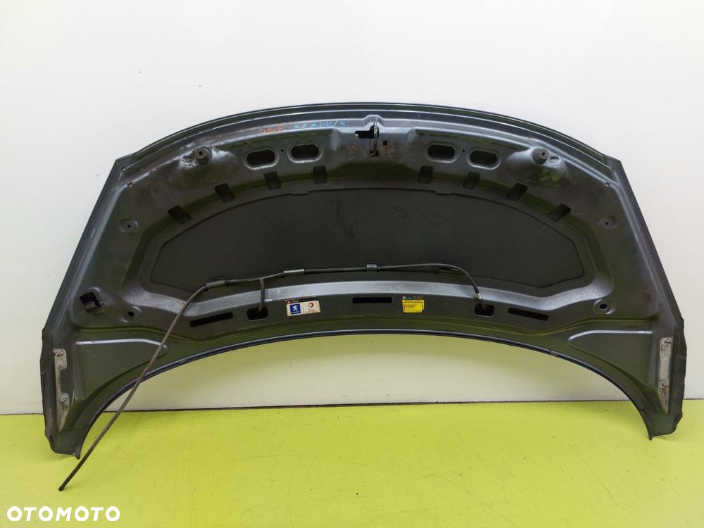 Maska POKRYWA SILNIKA PEUGEOT 207 06-09 PRZED LIFT EZW Szary - 6