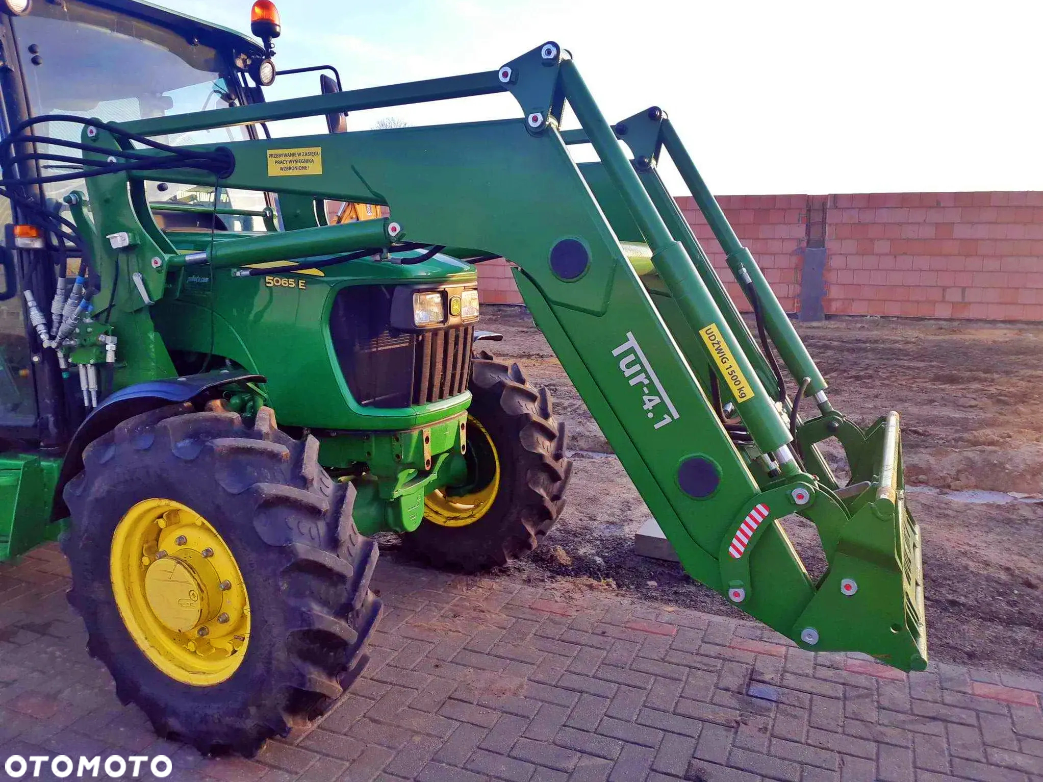 DUŻY TUR 1500kg Ładowacz czołowy TUR John Deere Ursus Zetor MTZ Belarus WOL-MET METAL TECHNIK - 7