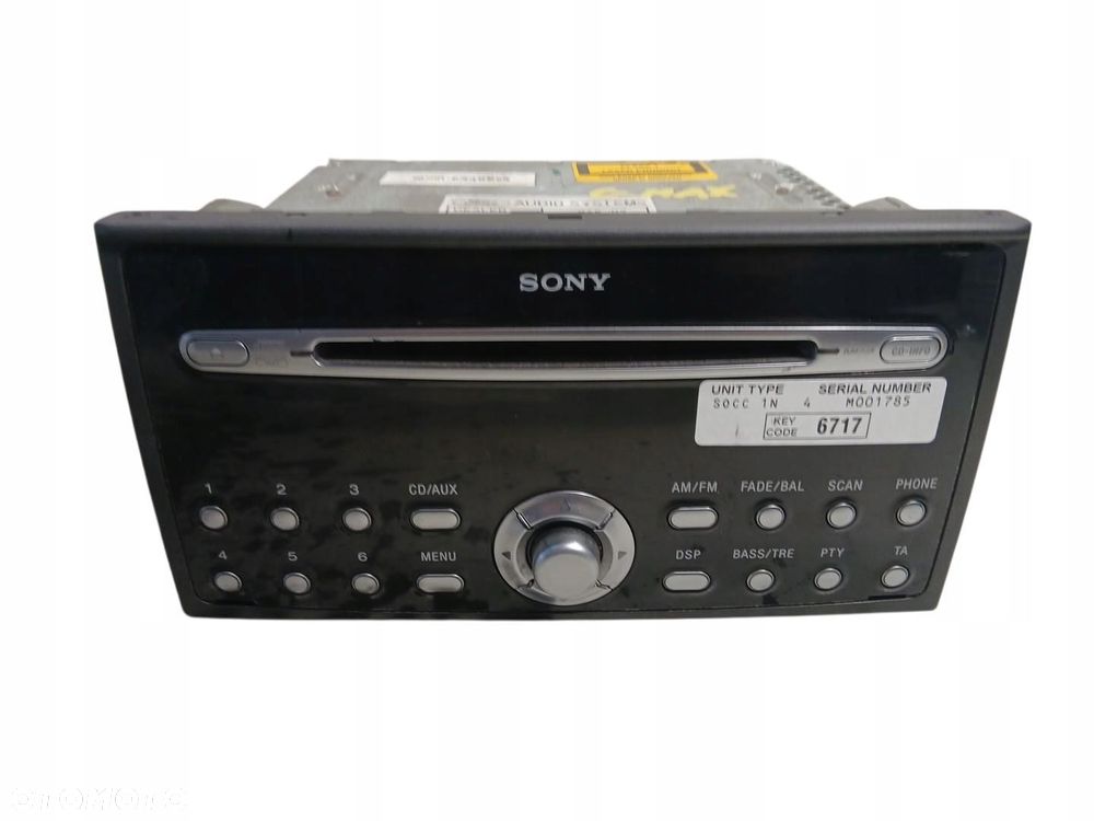 radio cd ford c-max mk1 3m5t-18c815-eh c-max mk1 - 1