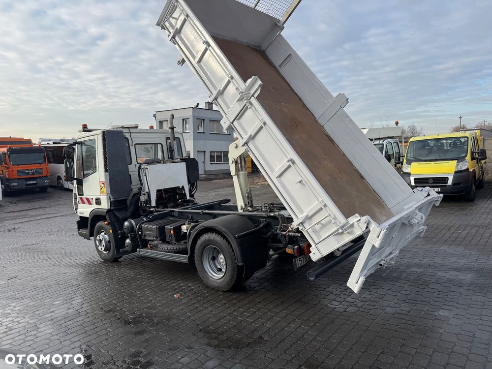 Iveco Tylko 80tys przebieg Euro5 Eurocargo Wywrotka 3 str SPECJALNY Solarka Piaskarka Czołownica - 10